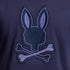 CAMISETA AZUL OSCURA NEW CASTLE PSYCHO BUNNY